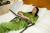 Laptop Table Stand With Adjustable Folding Ergonomic Design