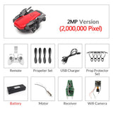 Foldable Mini Drone With RC Quadrocopter With Camera HD Quad-Counter With High Hold RC Helicopter