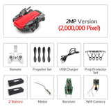 Foldable Mini Drone With RC Quadrocopter With Camera HD Quad-Counter With High Hold RC Helicopter