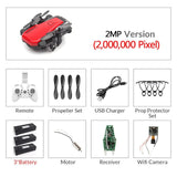 Foldable Mini Drone With RC Quadrocopter With Camera HD Quad-Counter With High Hold RC Helicopter