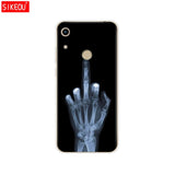 Honor 8A Case For huawei honor 8A Case Silicone TPU back Cover