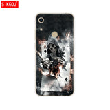 Honor 8A Case For huawei honor 8A Case Silicone TPU back Cover