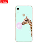 Honor 8A Case For huawei honor 8A Case Silicone TPU back Cover