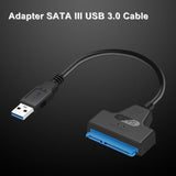 NEW USB 3.0 SATA 3 Cable Sata to USB Adapter Up to 6 Gbps Support 2.5 Inches External SSD HDD Hard Drive 22 Pin Sata III Cable