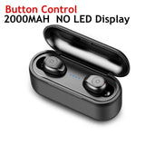 F9 Bluetooth 5.0 Earphones TWS Wireless True Headsets Handsfree Earphone Sports Bass IPX7 Waterproof Earbuds Wireless 3500mAh