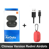 Xiaomi Redmi Airdots TWS Bluetooth 5.0 Earphone Stereo Wireless Active Noise Cancellation with Mic Handsfree