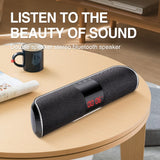 SANLEPUS Bluetooth Outdoor Speaker Metal Portable Super Bass