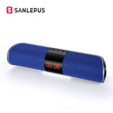 SANLEPUS Bluetooth Outdoor Speaker Metal Portable Super Bass