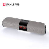 SANLEPUS Bluetooth Outdoor Speaker Metal Portable Super Bass