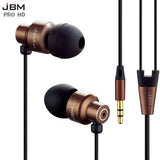 Original Stereo Bass earphone Headphones Metal handsfree Headset 3.5mm Earbuds for all Mobile Phone mp3 Player