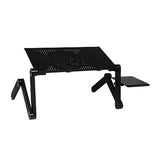 Laptop Table Stand With Adjustable Folding Ergonomic Design