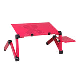 Laptop Table Stand With Adjustable Folding Ergonomic Design