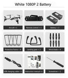 SG106 WiFi FPV RC Drone 4K Camera Optical Flow 1080P HD Dual Camera Aerial Video RC Quadcopter Aircraft