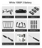 SG106 WiFi FPV RC Drone 4K Camera Optical Flow 1080P HD Dual Camera Aerial Video RC Quadcopter Aircraft