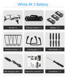 SG106 WiFi FPV RC Drone 4K Camera Optical Flow 1080P HD Dual Camera Aerial Video RC Quadcopter Aircraft