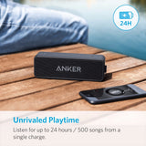 Anker SoundCore 2 Portable Bluetooth Wireless Speaker Better Bass 24-Hour Playtime